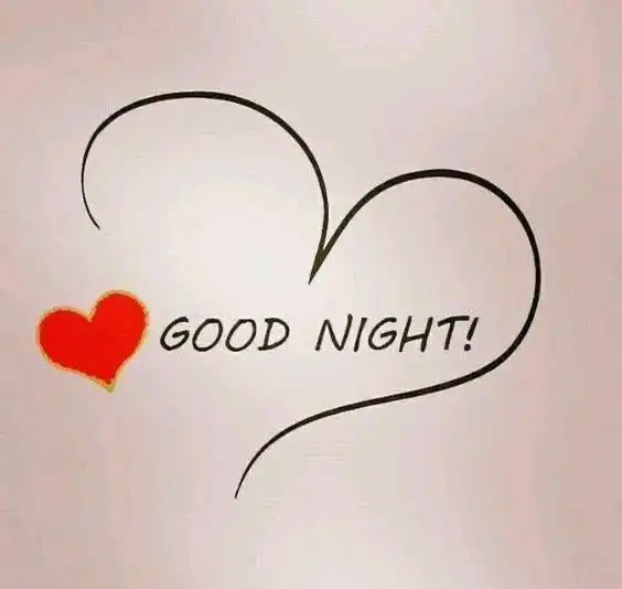 cute good night images